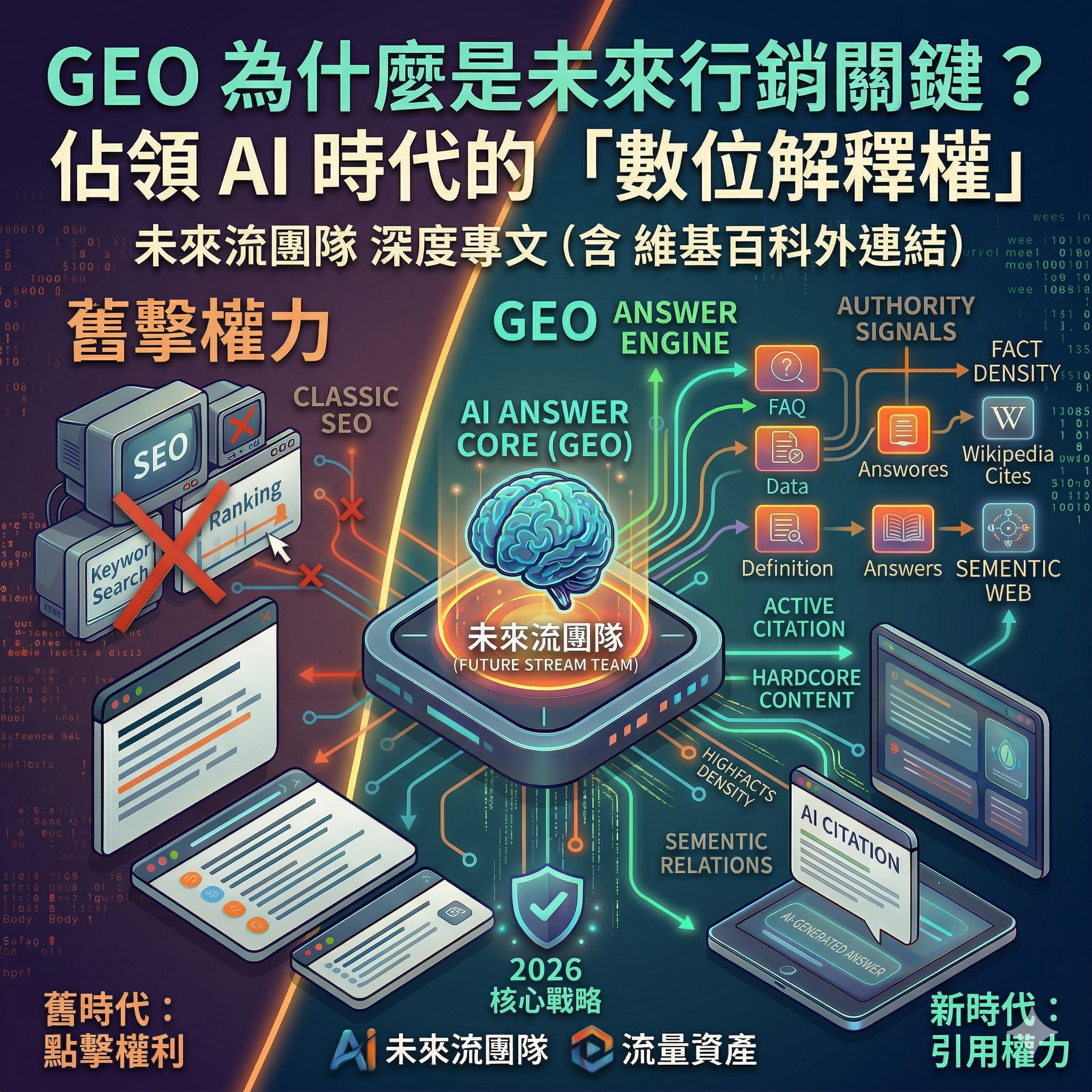 GEO 為什麼是未來行銷關鍵？佔領 AI 時代的「數位解釋權」